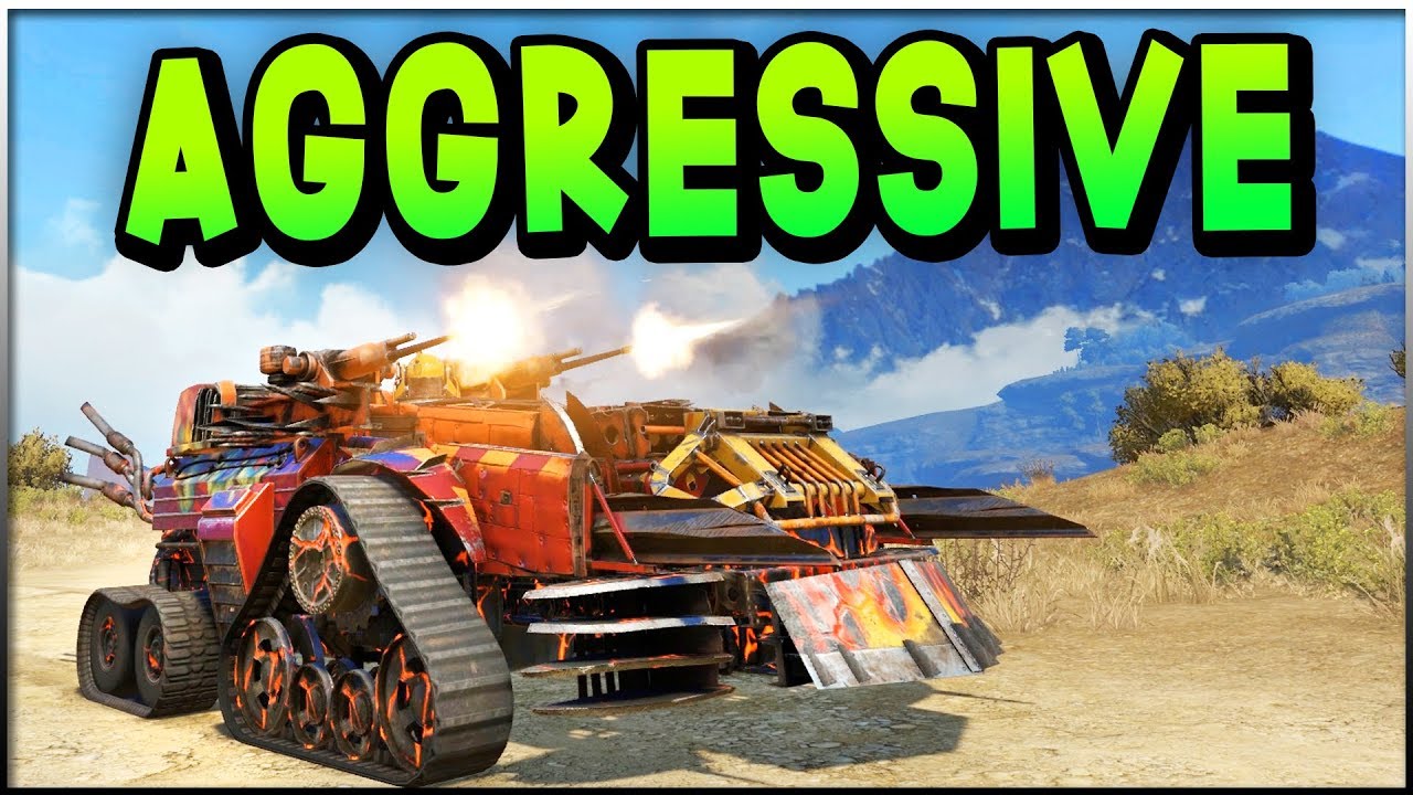 Crossout - When You're Aggressive, This Happens (Crossout Gameplay)