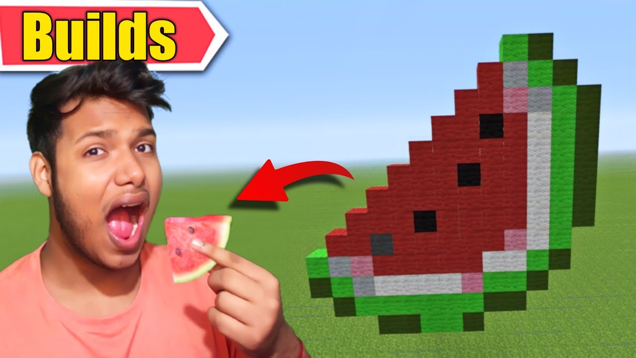 Minecraft Anything You Build You Eat ❤