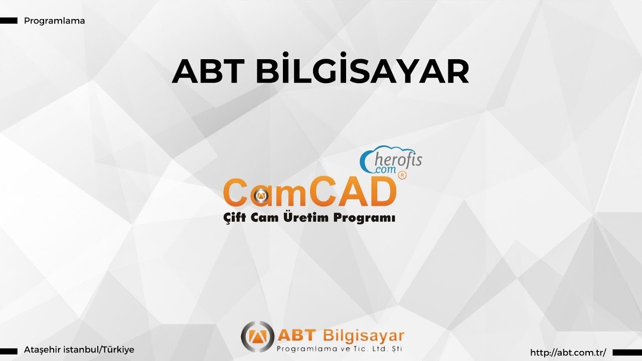 CamCAD Online Cam Üretim Programı