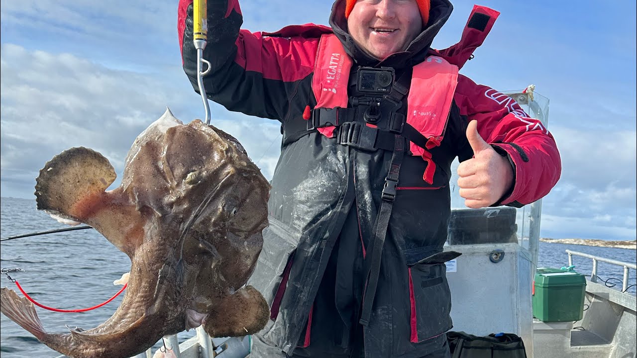 Рыбалка в Норвегии.МОРСКОЙ ЧЕРТ, КАМБАЛА, лумбы.  День восьмой. Norwey Abelvaer  Апрель 2025