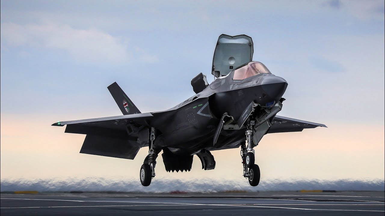 The first Shipborne Rolling Vertical Landing (SRVL)