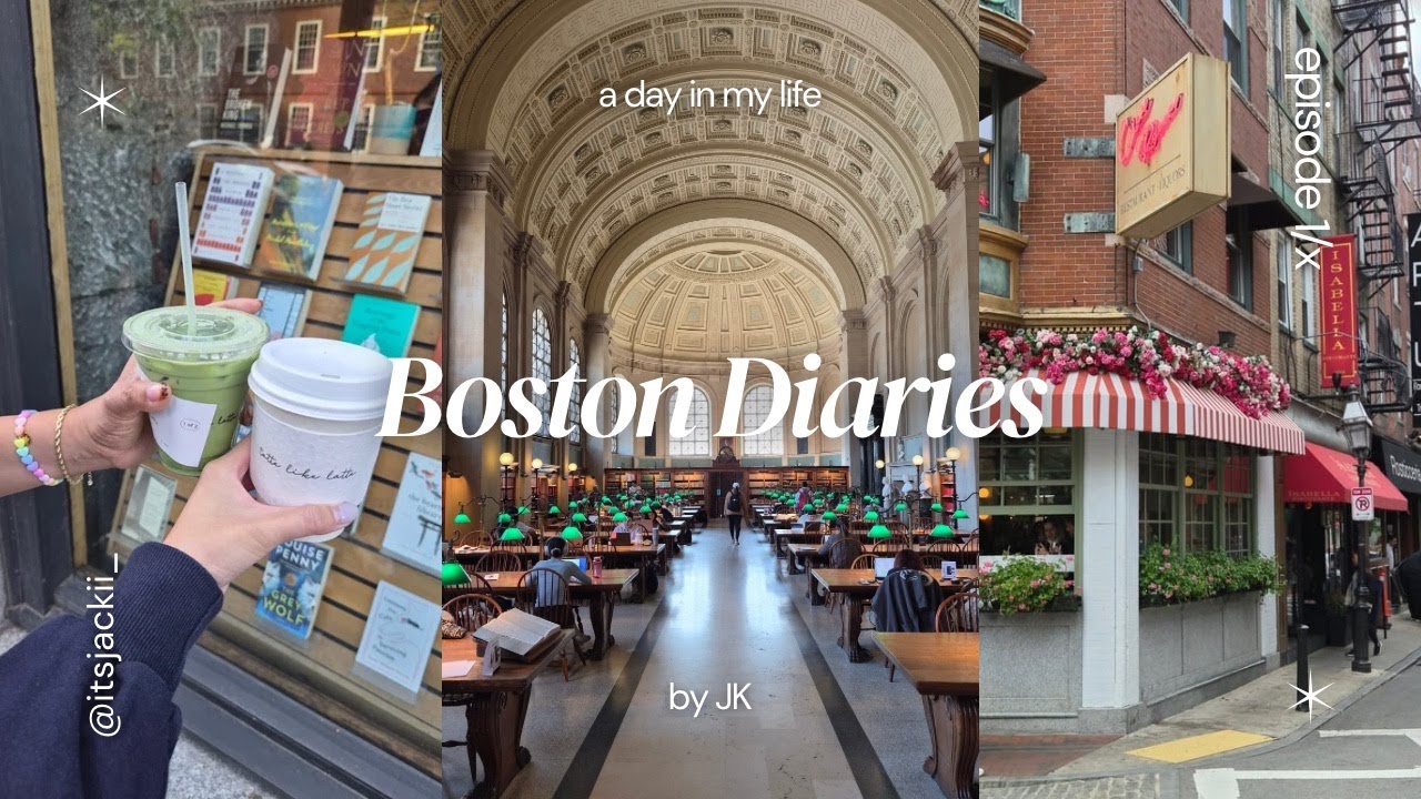 3 дня в Бостоне: еда, памятники и встреча с друзьями | Уютный видеоблог о путешествии на выходные