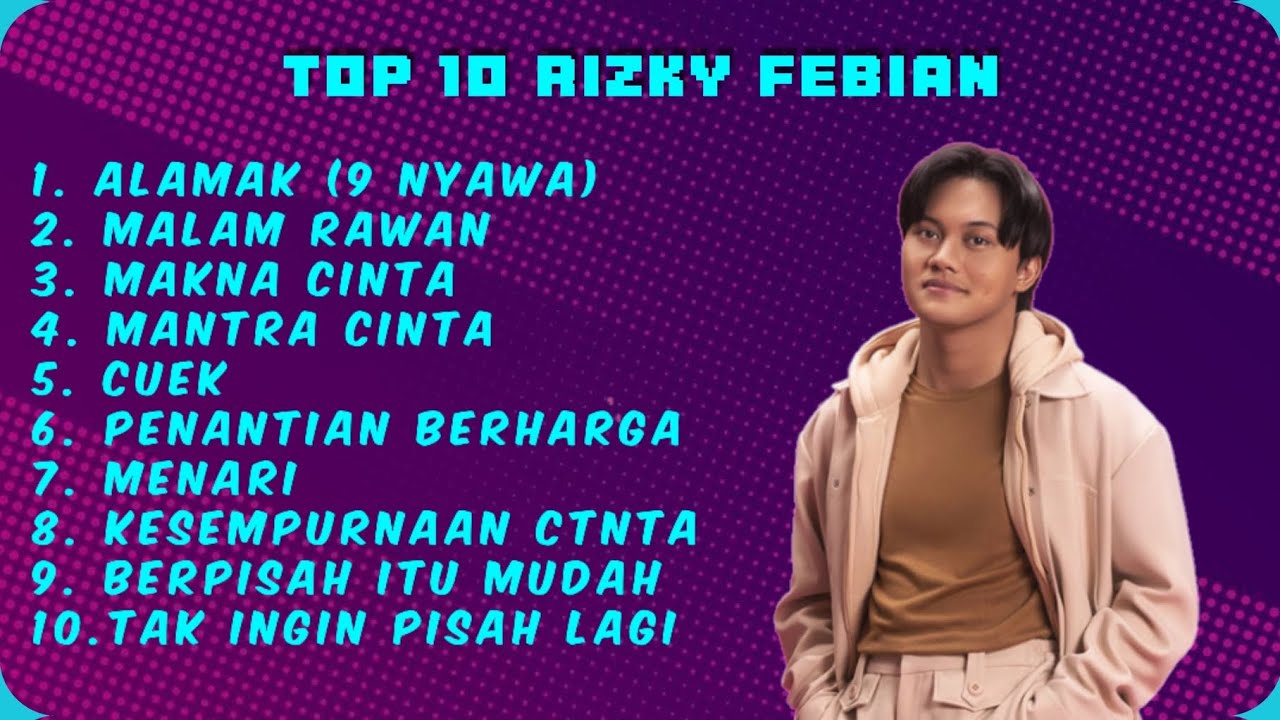 [ Tanpa Iklan ] - Kumpulan Lagu Rizky FebianTerbaru 2025 _ Full Album Alamak Lagu Viral