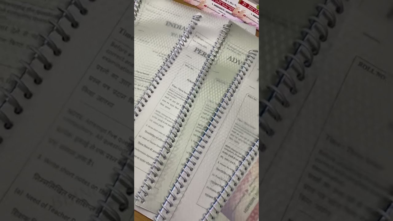 MDU M.ED. 3rd Semester Notes of All Subjects
