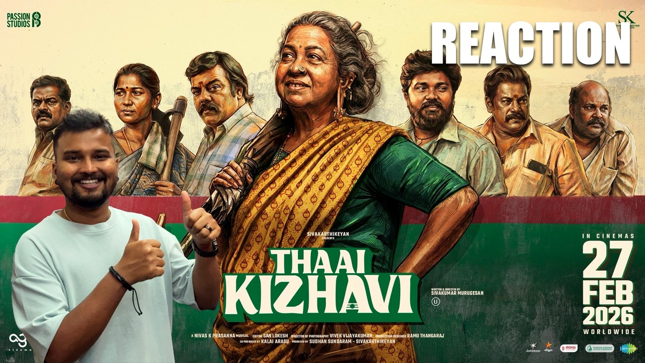 #ThaaiKizhavi Trailer - REACTION | Radhika Sarathkumar | Sivakumar Murugesan | Nivas K Prasanna | SK