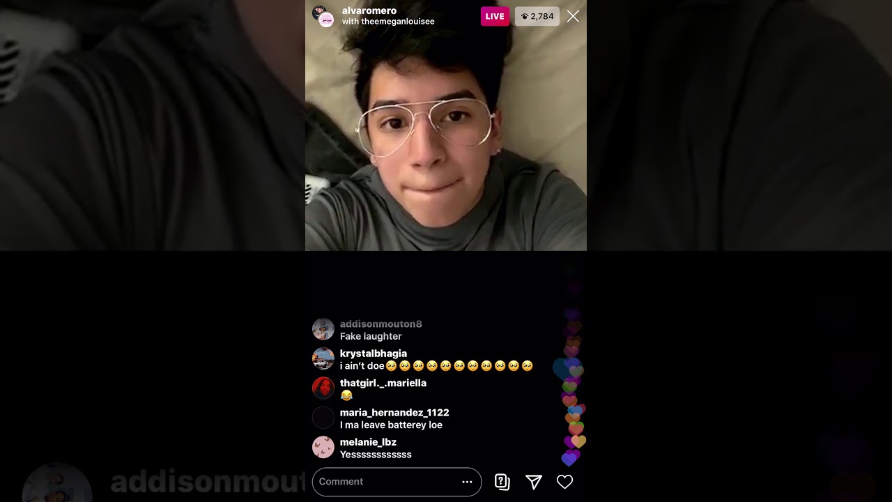 Alvaro romero live megan and “fake anne” And little bit beef with megan and anne  3-19-20