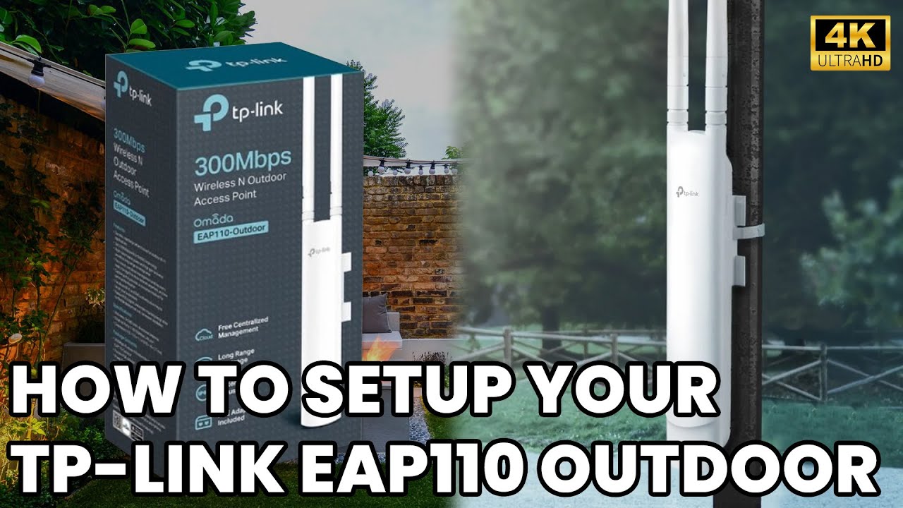 Наружный беспроводной маршрутизатор TP-LINK EAP110 — как его настроить и включить?