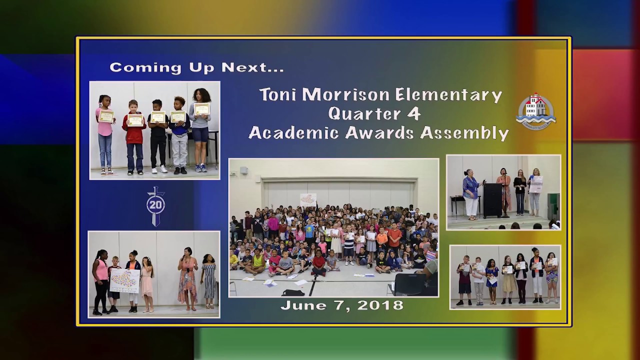 Toni Morrison Awards 6-7-18