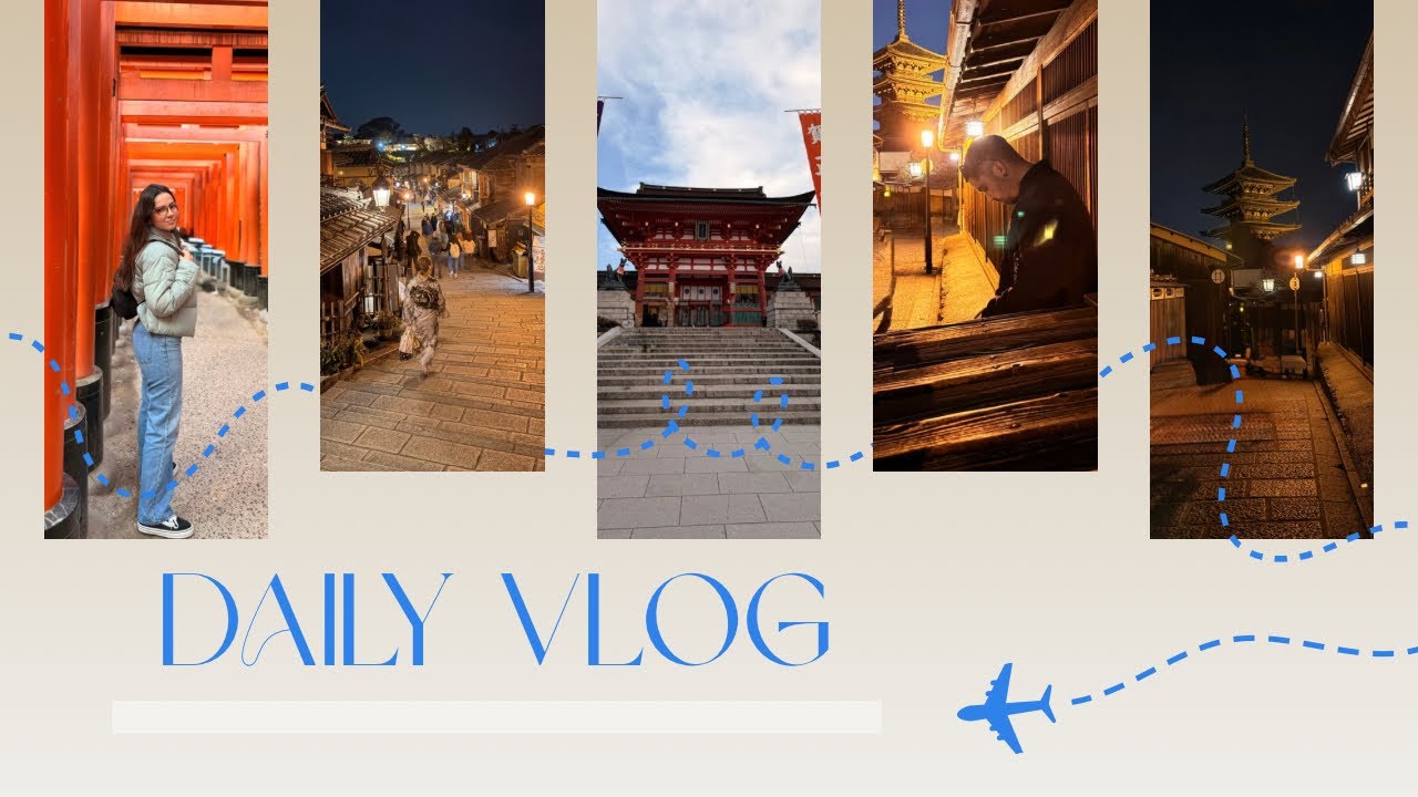 Vlog : Viagem para Osaka - Japão 🇯🇵 - Pt 4 - Conhecendo Kyoto ⛩️ 