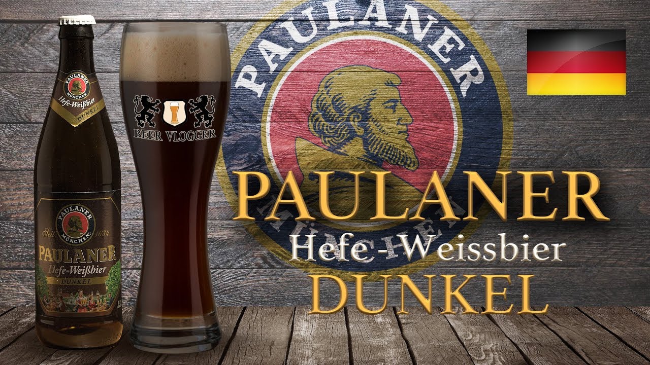 Cerveza Paulaner Hefe Weissbier Dunkel