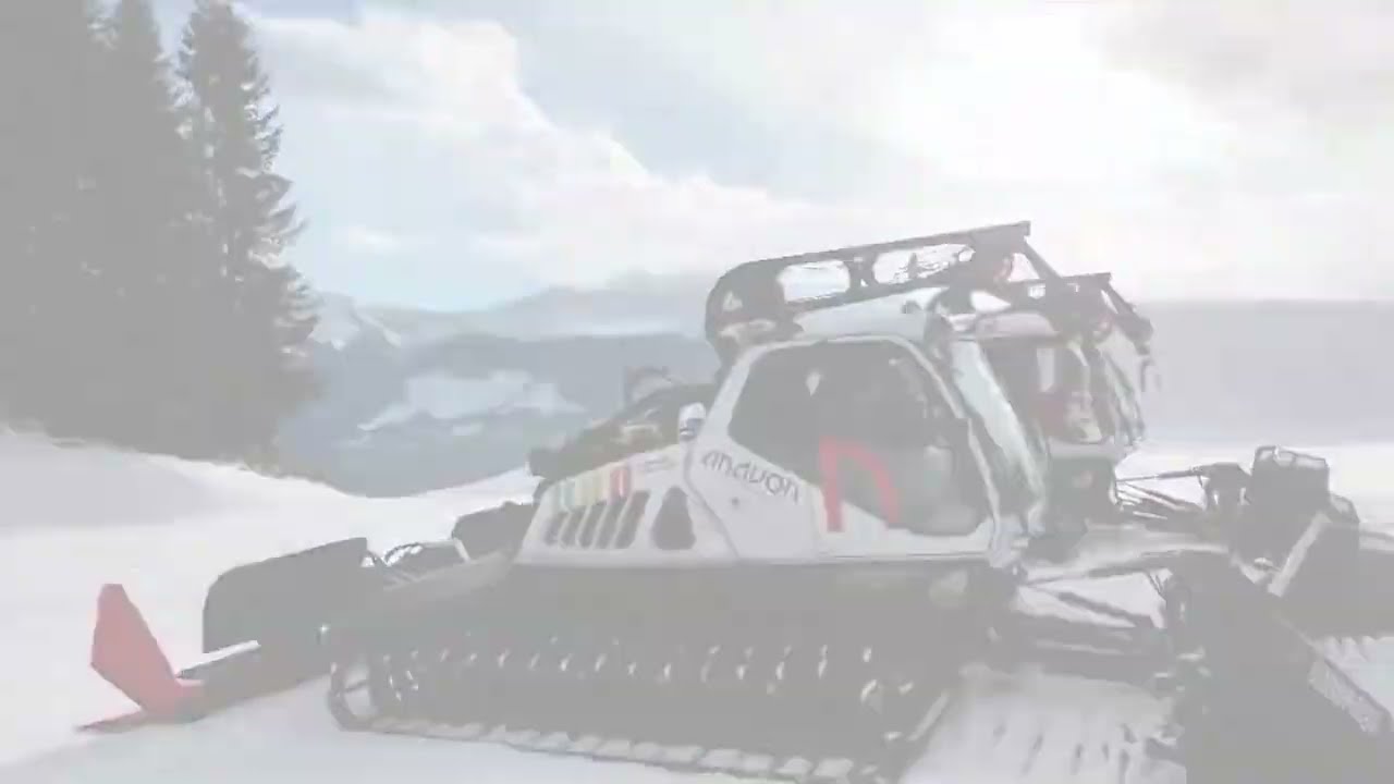 Neue Prinoth Pistenmaschinen Skigebiet Brigels