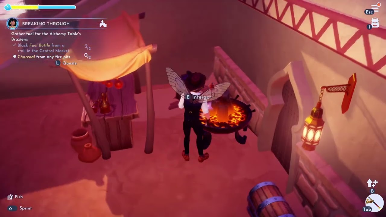 Breaking Through Quest Guide in Disney Dreamlight Valley