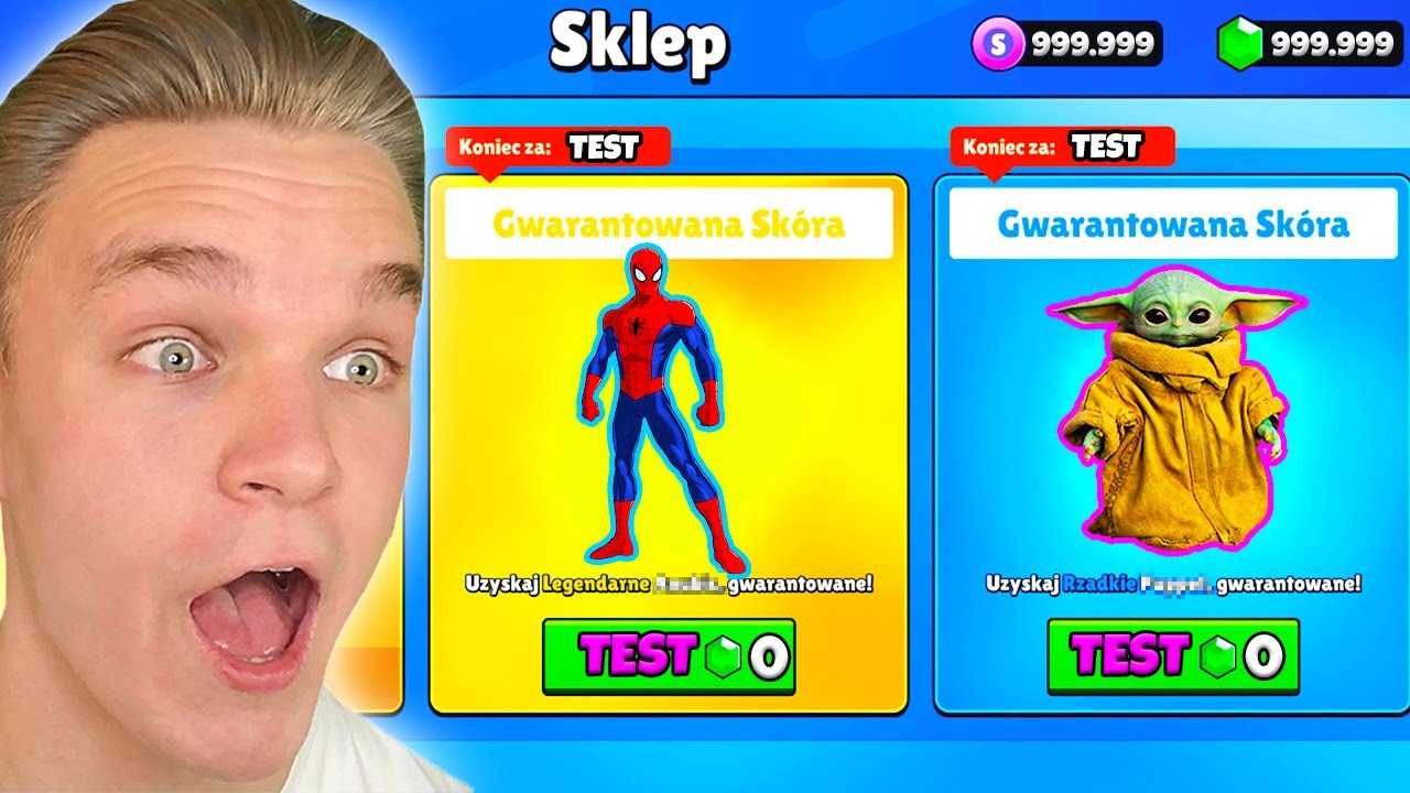 TW&Oacute;RCA GRY 👨&zwj;💻 POZWOLIŁ MI *TESTOWAĆ* ⚠️ NOWE SKINY ⚠️ jako PIERWSZY W POLSCE 🇵🇱 w Stumble Guys! 😱