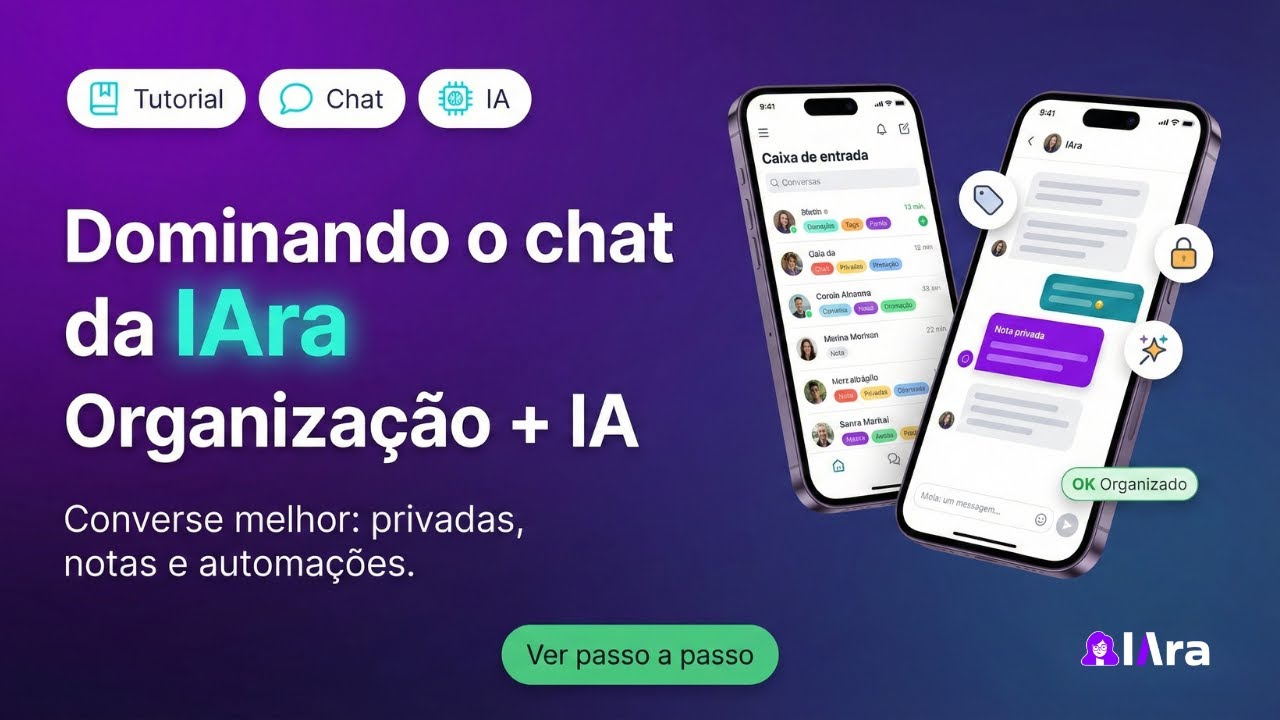 Dominando o Chat da IAra: Como Organizar Conversas, Usar Mensagens Privadas e IA