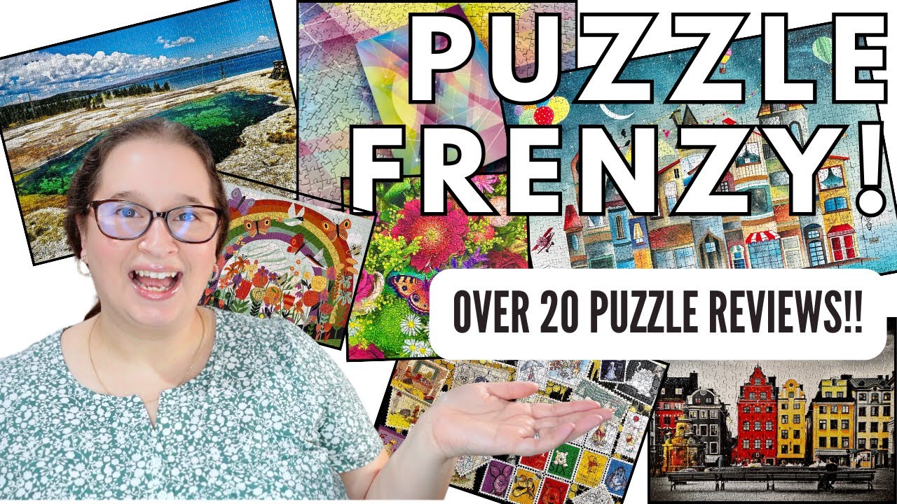 January's Puzzle Round Up // Reviews on 20+ Puzzles!!