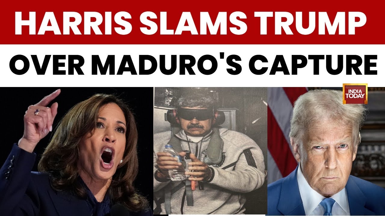 US-Venezuela News: Harris Slams Trump&rsquo;s Venezuela Strike: &lsquo;Not Drugs or Democracy, It&rsquo;s About Oil&rsquo;