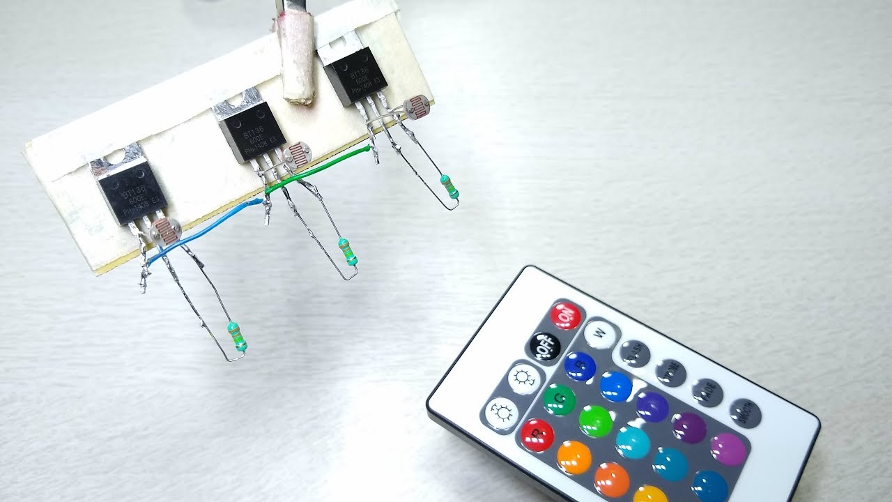 Superb Idea with RGB Remote controller kit