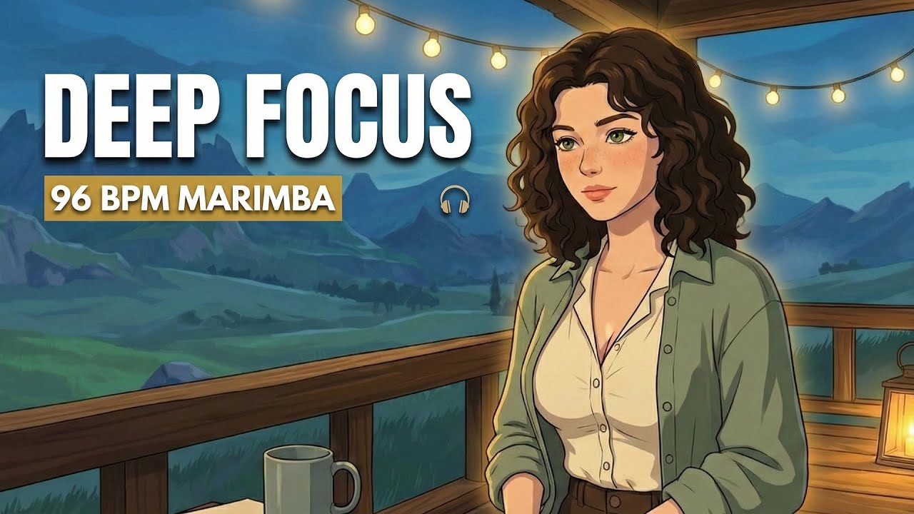 Low Marimba: Instrumental music for coding, study and focus