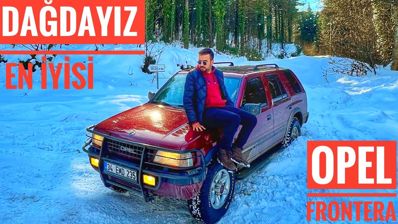 TÜRKİYE’DE EN DÜŞÜK KM OPEL FRONTERA 2.2 136HP | MÜKEMMEL KONDİSYON | KARDA ZORLADIK | 58.000 KM