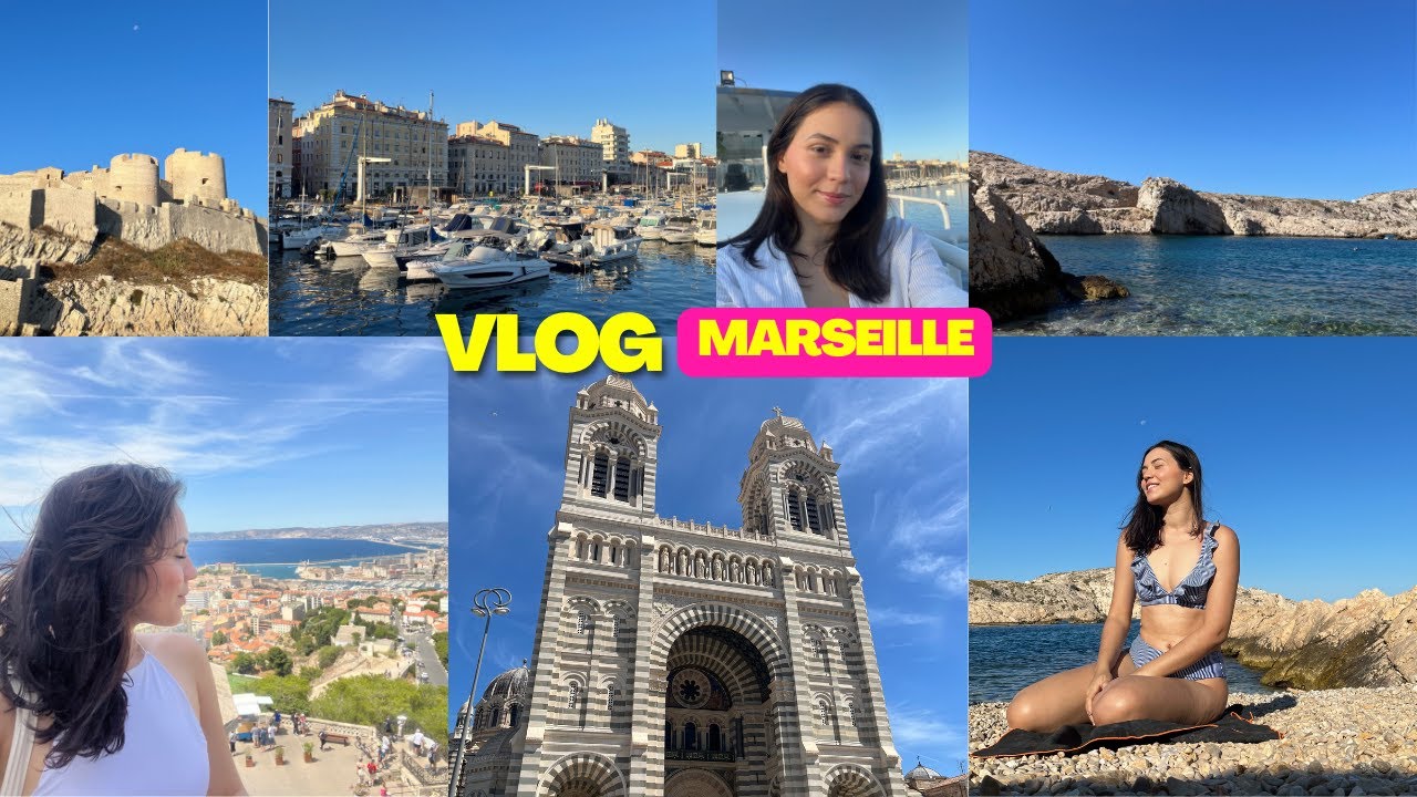 Visitei a CIDADE MAIS ANTIGA da Fran&ccedil;a l Vlog em Marselha 🇫🇷