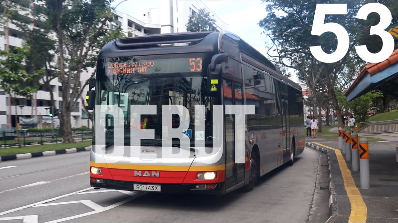 Debut | MAN NL323F A22 Euro 5 - SG1743X on Service 53