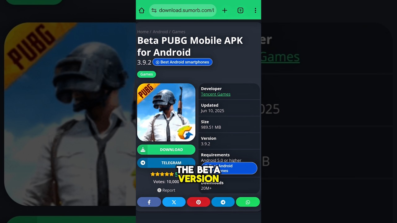 How to download and install Beta PUBG Mobile 3.9 on your Phone