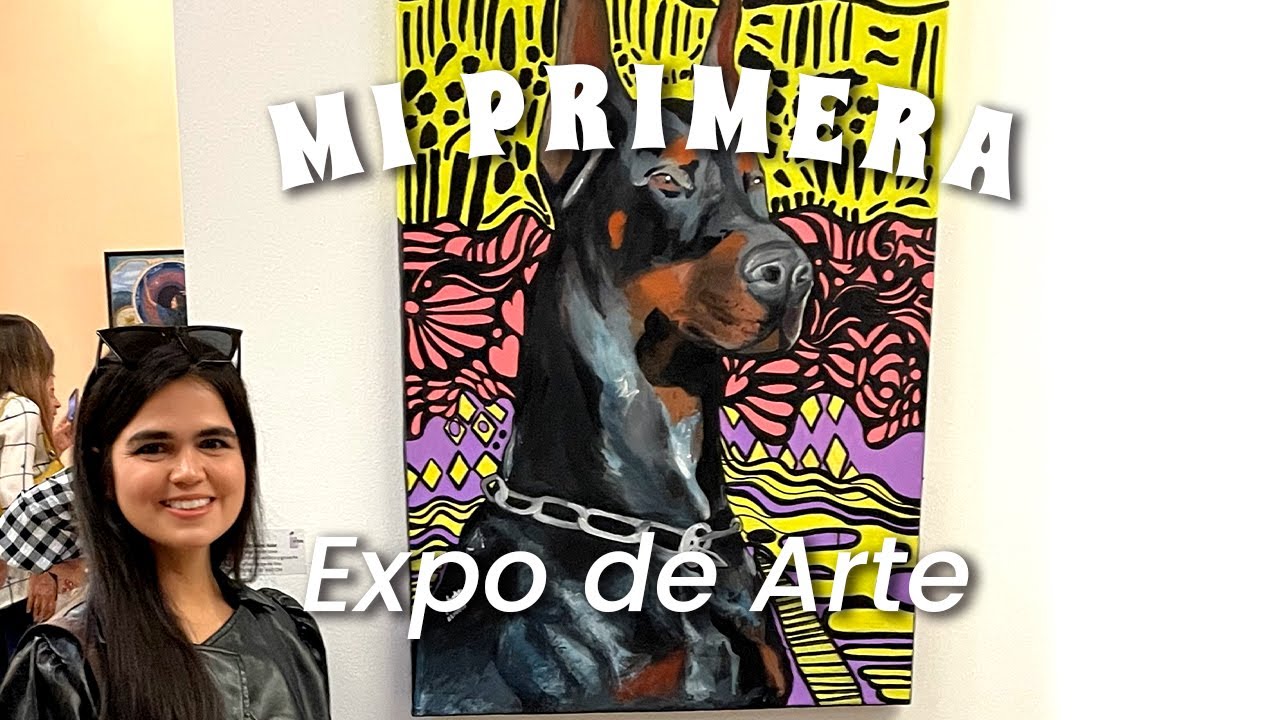 Mi primera expo de arte🌈 Cómo exhibir arte en Venezuela