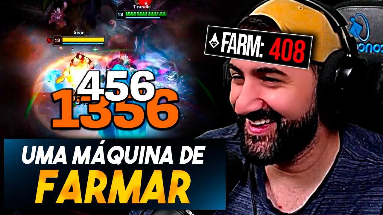 TRUNDLE: A MÁQUINA DE FARM! CARREGUEI O TIME PODRE!