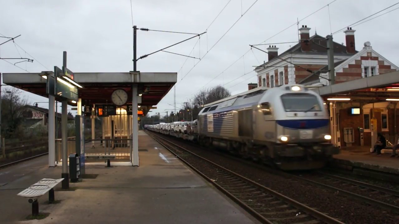 Les Frets du soir sur le groupe VI | Gare de Cormeilles-en-Parisis