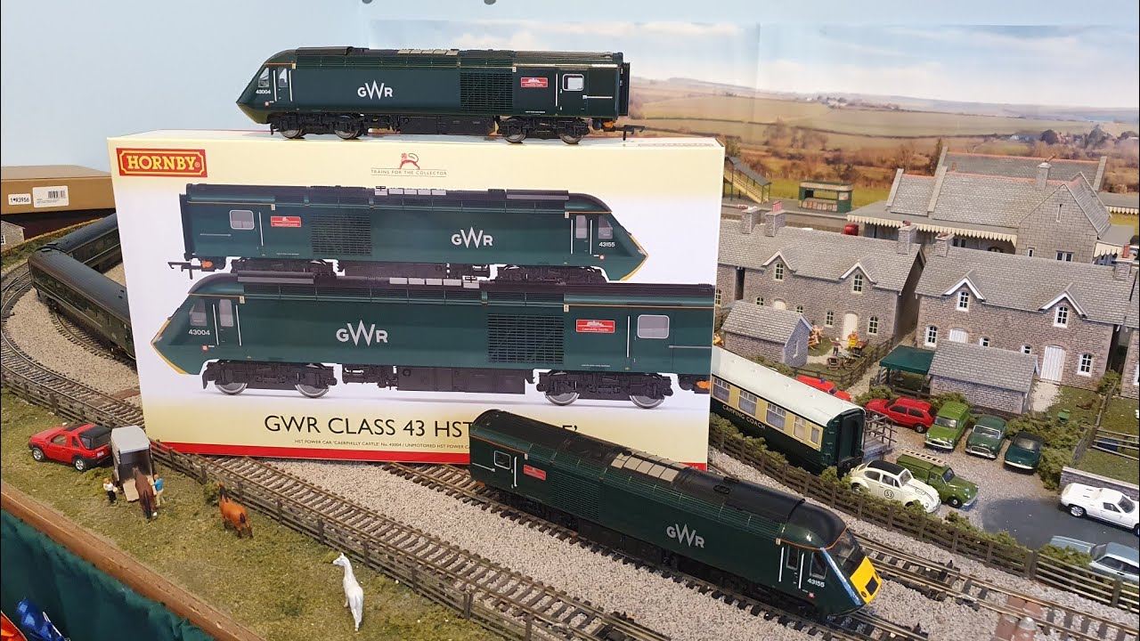 New Hornby GWR Castle Set HST. Review and Running.