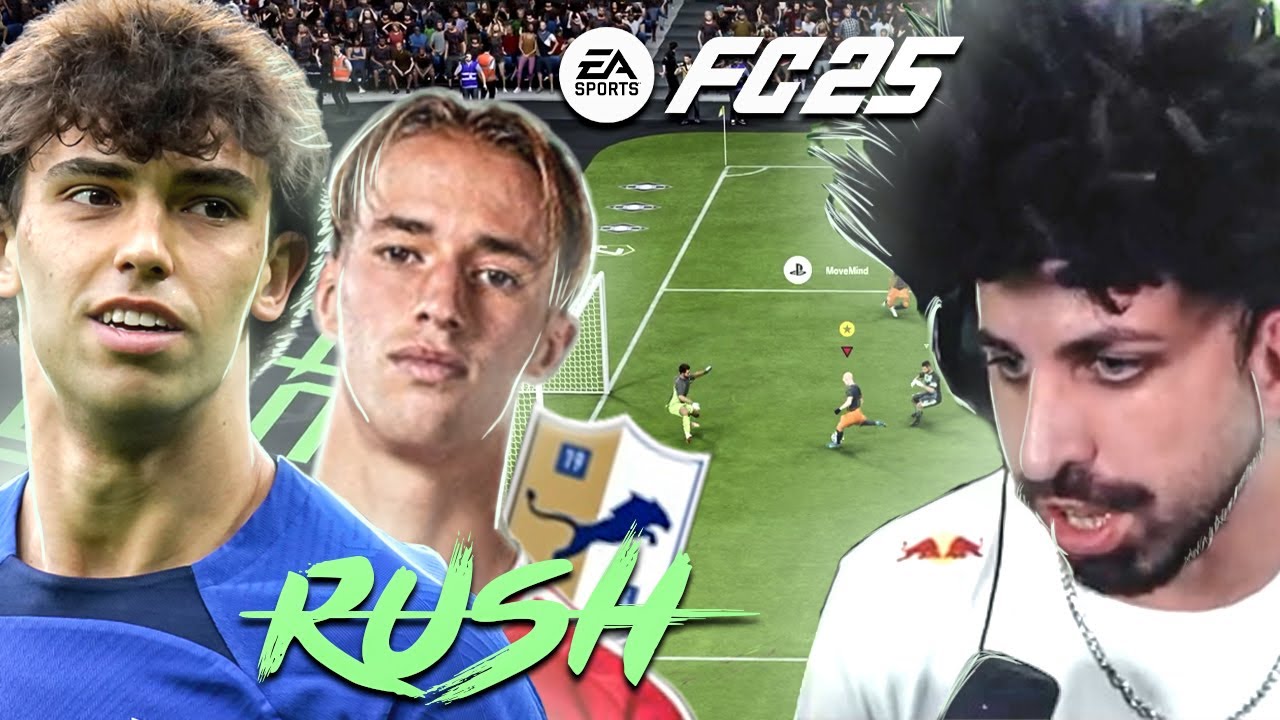 MoveMind joga c/ Irmãos Félix ! - FC25 Modo RUSH #6