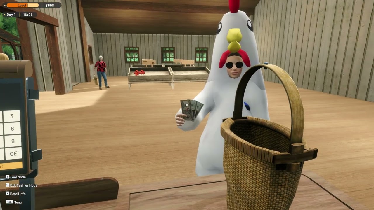 Ranch Farm and Store Simulator | 30 Minutes of Gameplay – Store Setup, Tomatoes & Chickens
