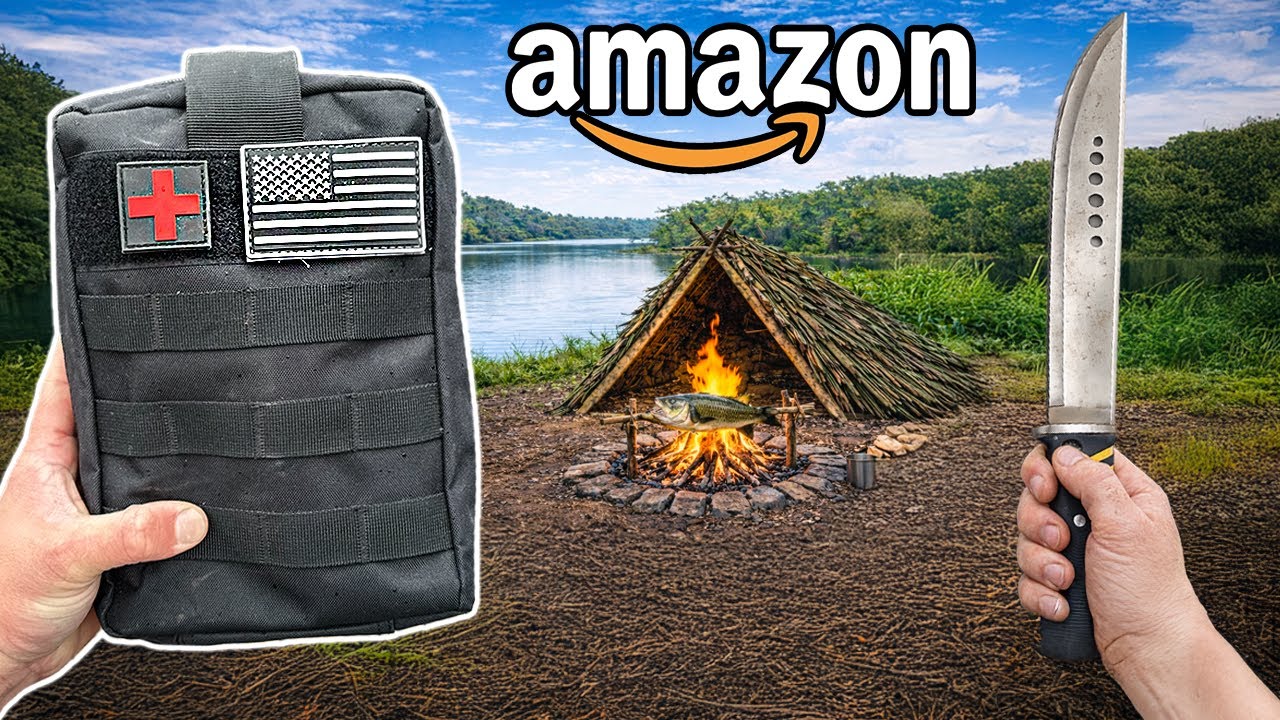 Surviving w/ Amazon Budget Survival Kit (WORTH IT?!)