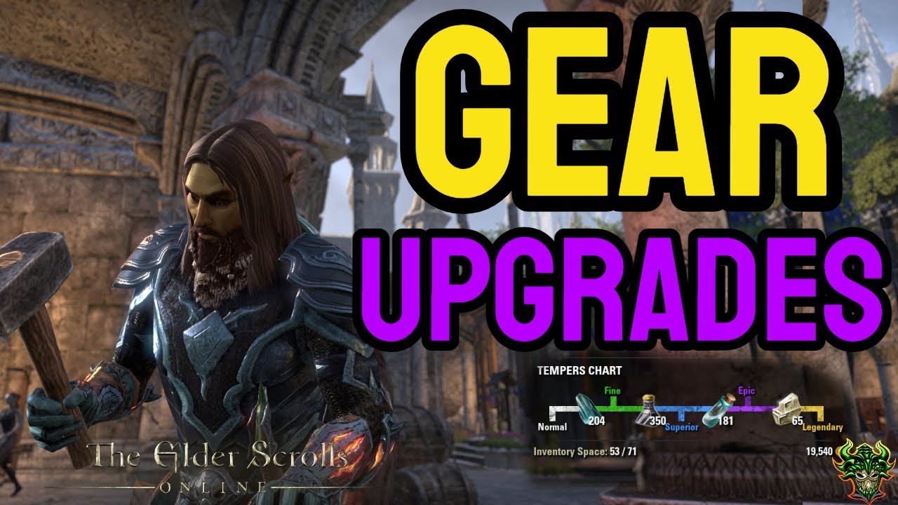 How to UPGRADE your gear in ESO! Tamriel Academy | Elder Scrolls Online
