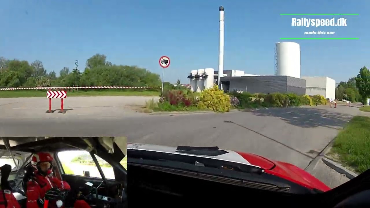 Suzuki Swift R+ EVO - Anders EVO  Lysen - Onboard - Yokohama Rally Sprint - Nakskov - Rallyspeed.dk