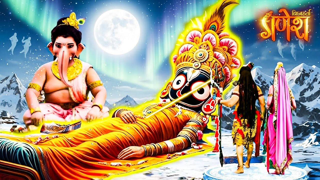 गणेश लीला | जब सम्पूर्ण जगत का कष्ट हरने वाले जगन्नाथ जी हुए अस्वस्थ | Vignaharta Ganesh | EP - 476