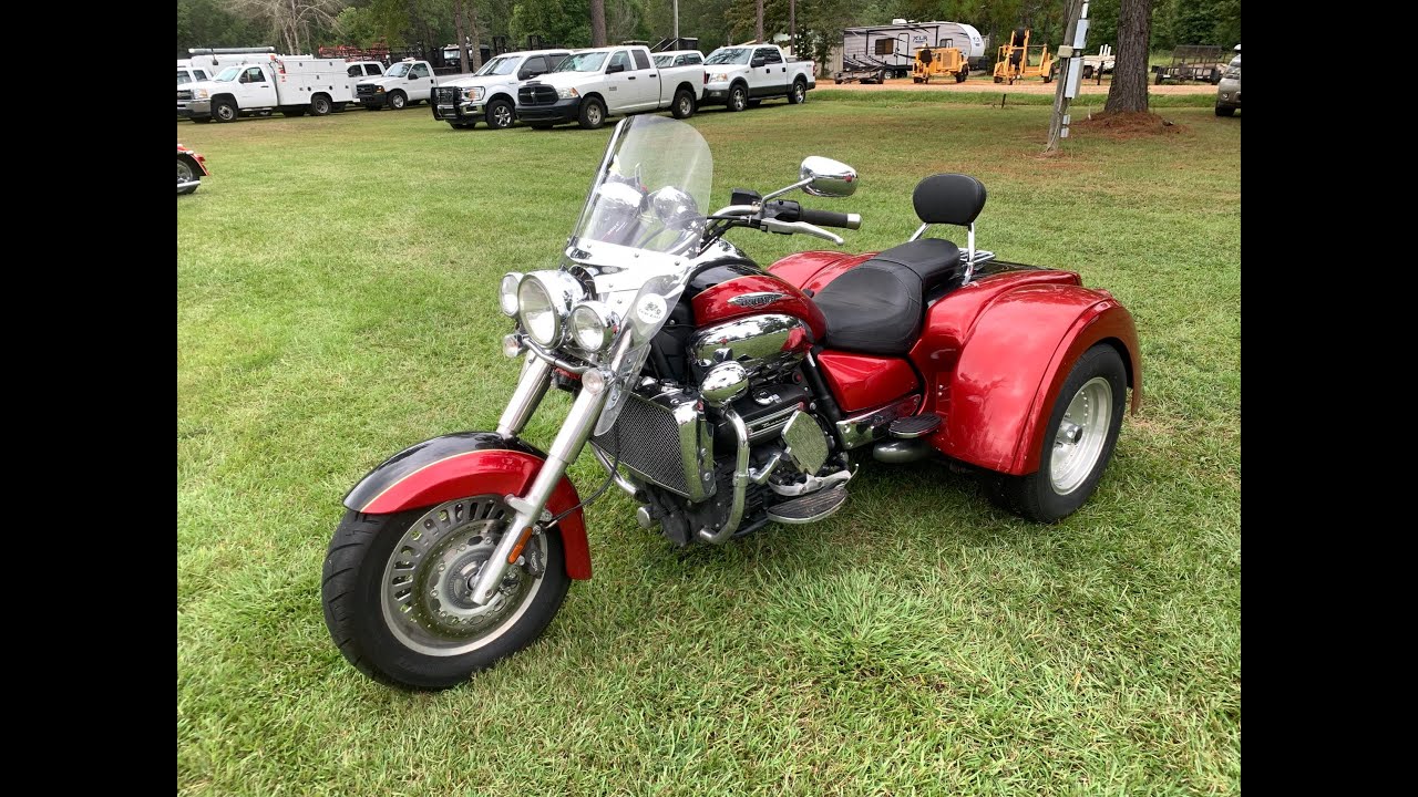 2015 Triumph Rocket III Trike Motorcycle (8544 Miles)