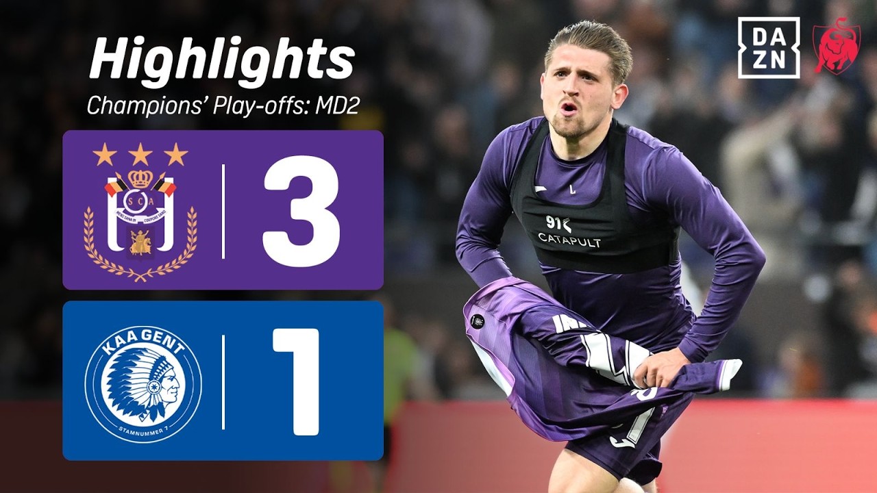 RSC Anderlecht pakt laat in de wedstrijd de volle buit! 🟣🔥 | RSC Anderlecht - KAA Gent