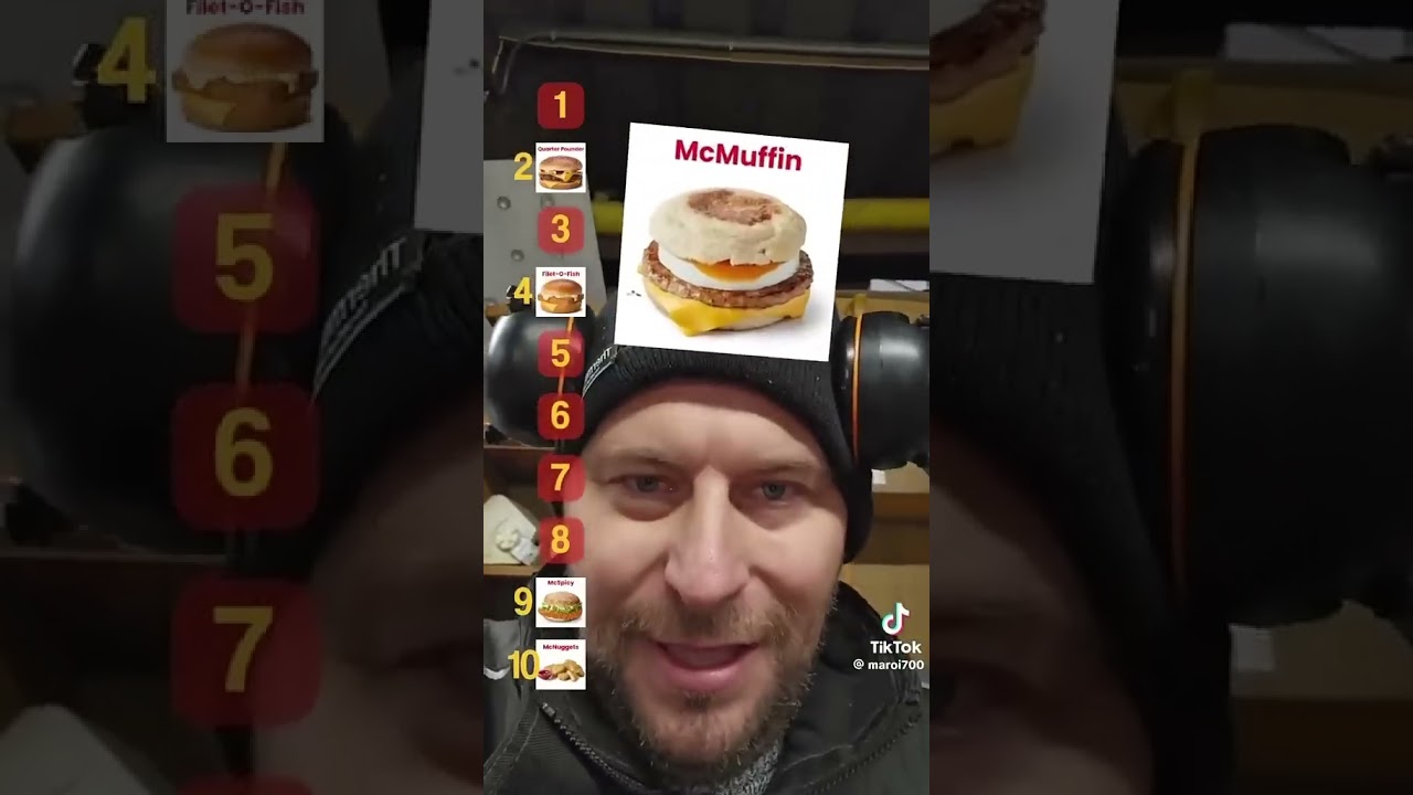 top 10 McDonalds Food 🍔 #funny #ranking #funnyimages #funnyshorts #mcdonalds #shorts #comedy