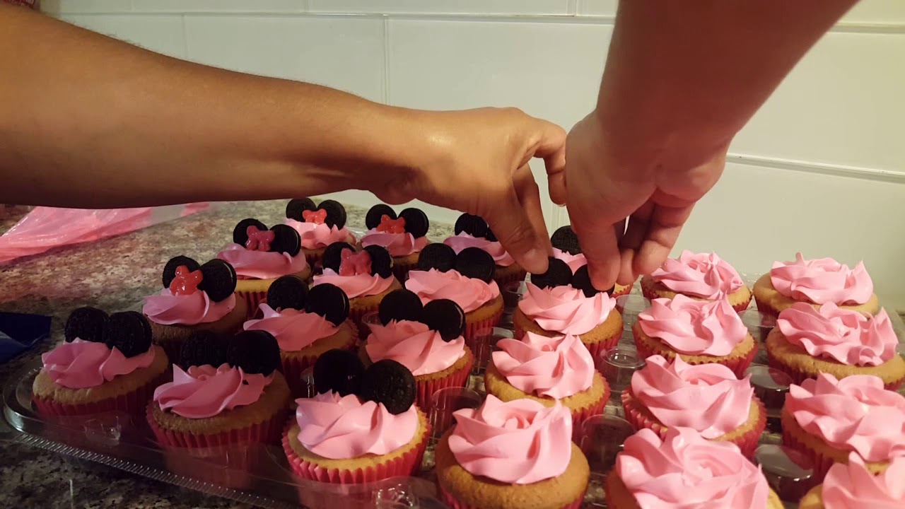 cupcakes minnie mouse, PARA NEGOCIO