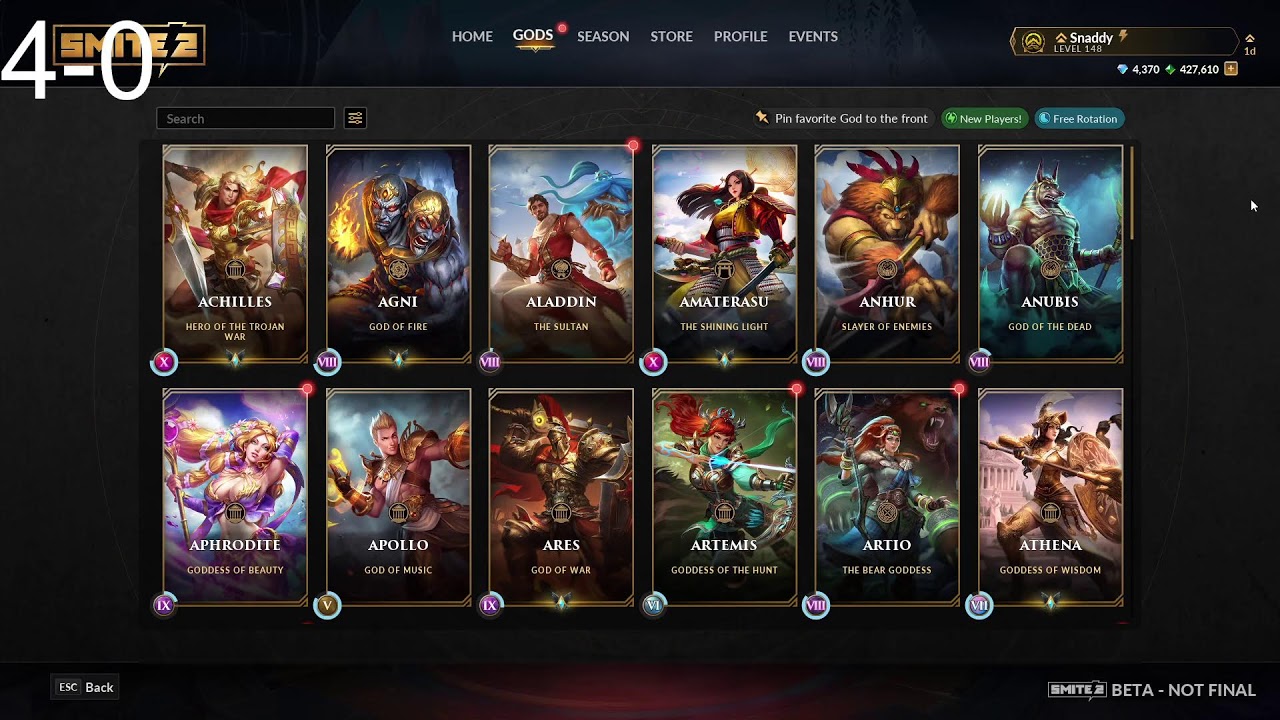 DEITY RANKED