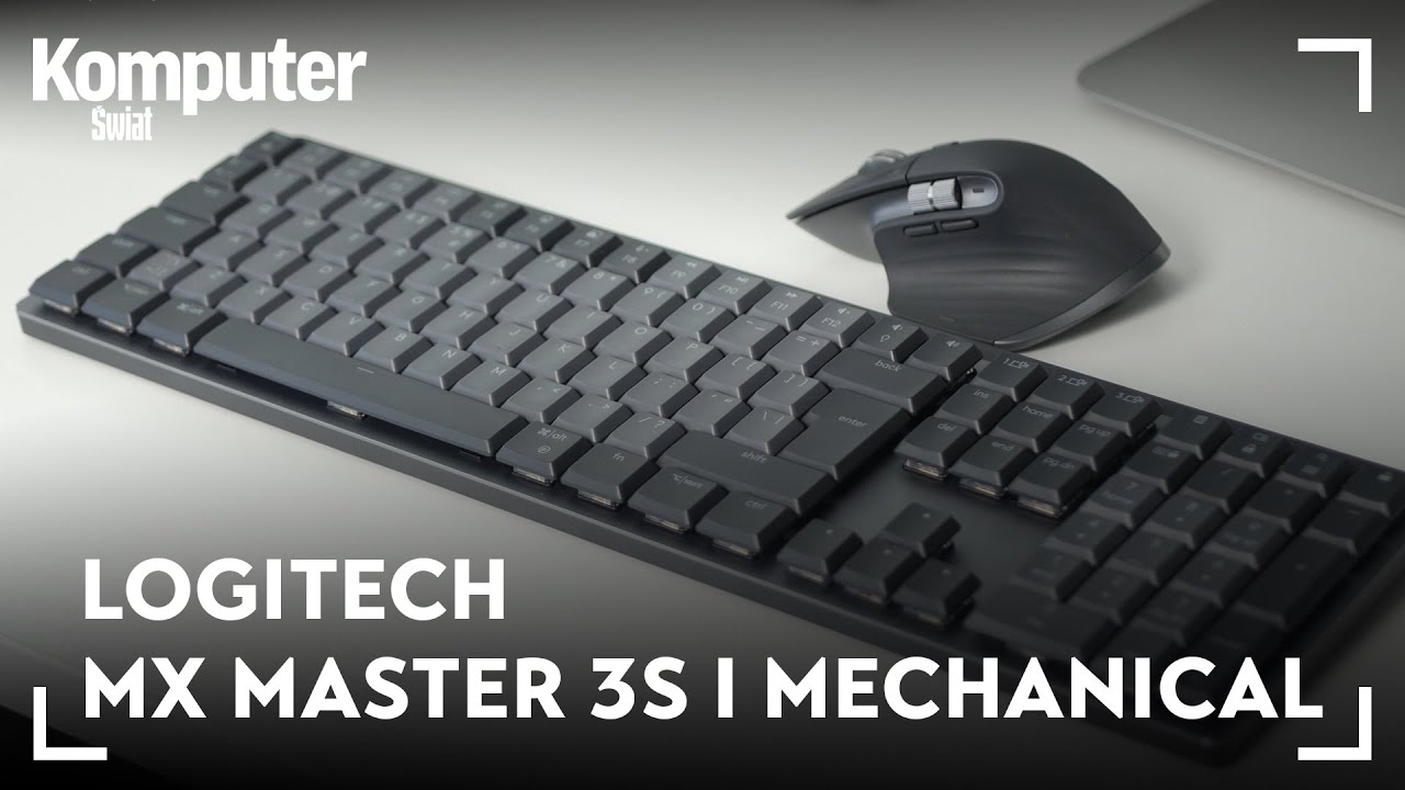Logitech MX Master 3s i Mechanical - testujemy zestaw peryferiów dla profesjonalistów