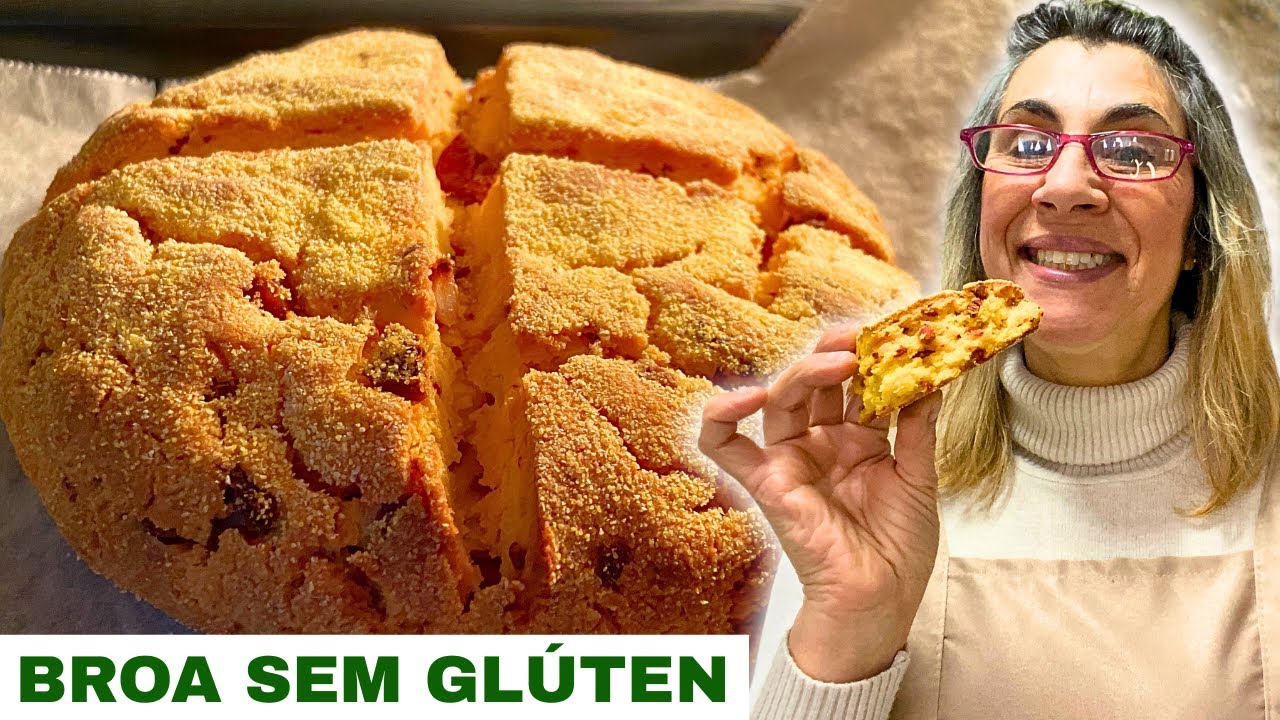 Broa de Milho com Chouriço 🌽 SEM GLÚTEN, a Melhor Receita que já fiz!