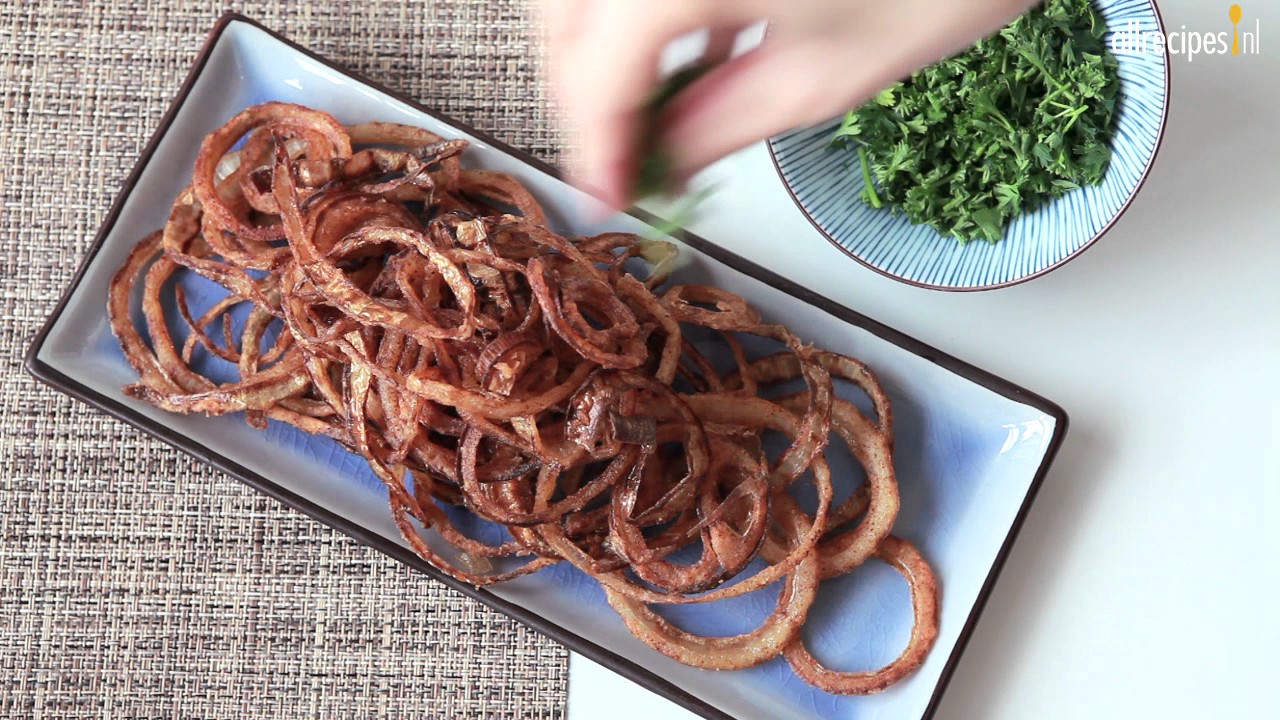Pittige gebakken uitjes - Allrecipes.nl