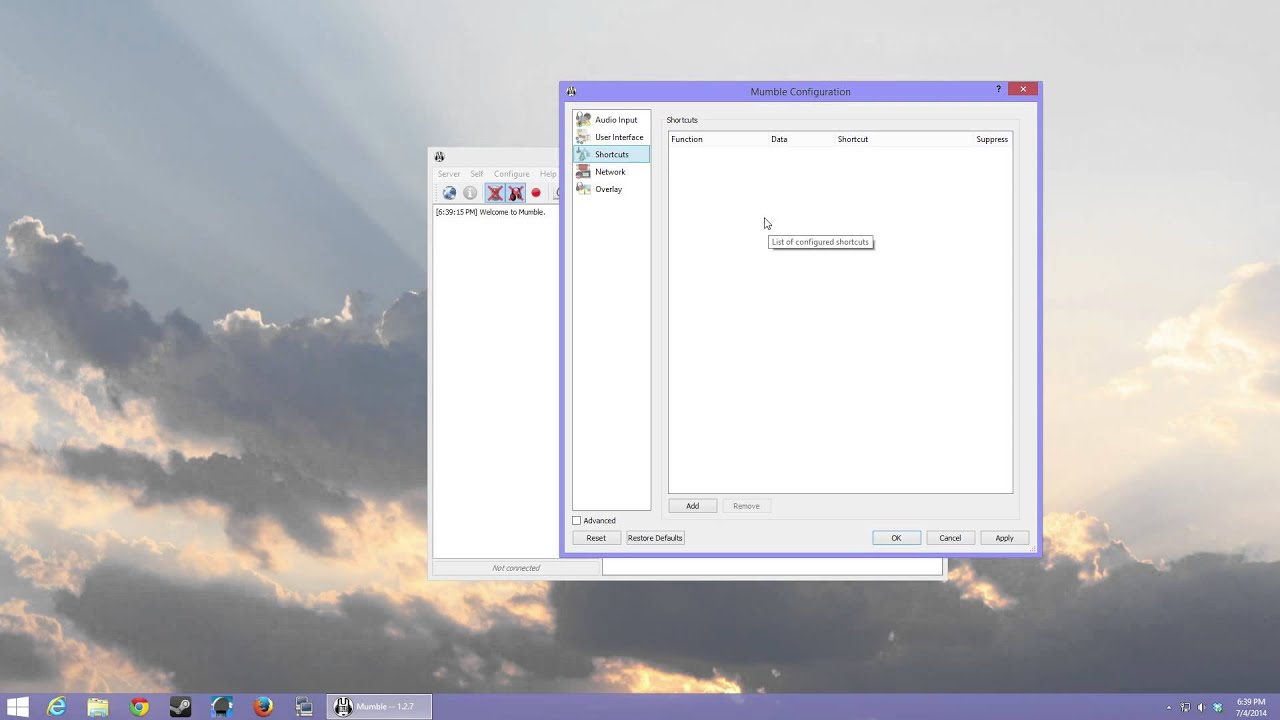 Setup Mumble Push to Talk Tutorial