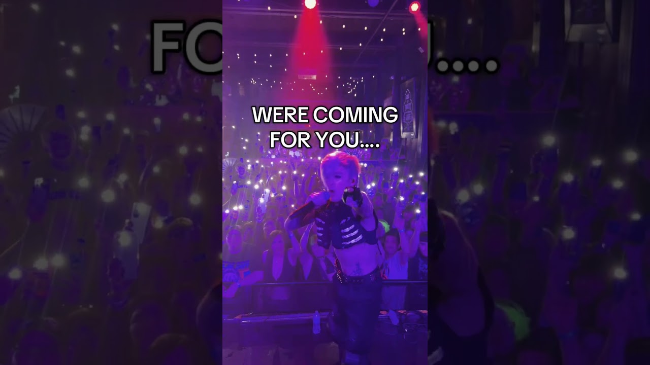Punk rock artist calls out Donald Trump and says THIS 😳🔥 #livemusic #concert #punk #punkrock