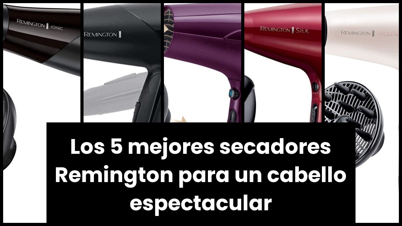 【SECADOR REMINGTON】Los 5 mejores secadores Remington para un cabello espectacular ✓