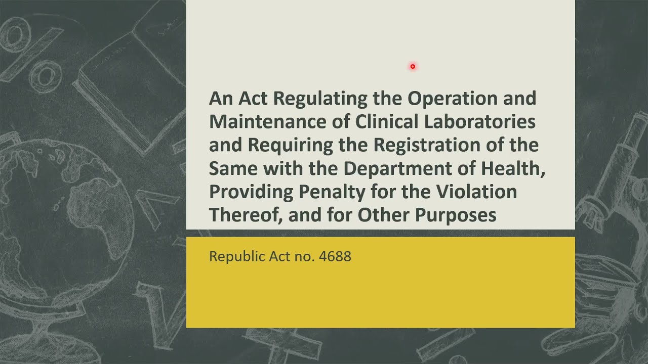 Clinical Laboratory Law