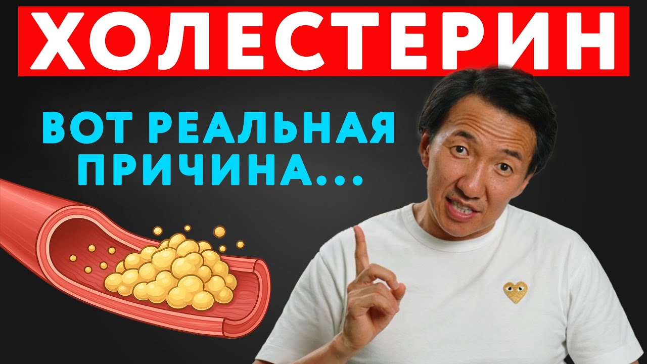 ВОТ ПОЧЕМУ у вас высокий ХОЛЕСТЕРИН! //  #докторЖимба