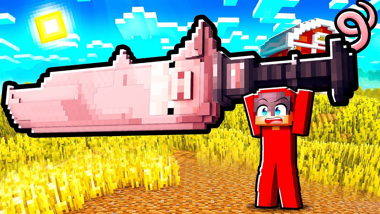 Minecraft, но мобы &mdash; это оружие